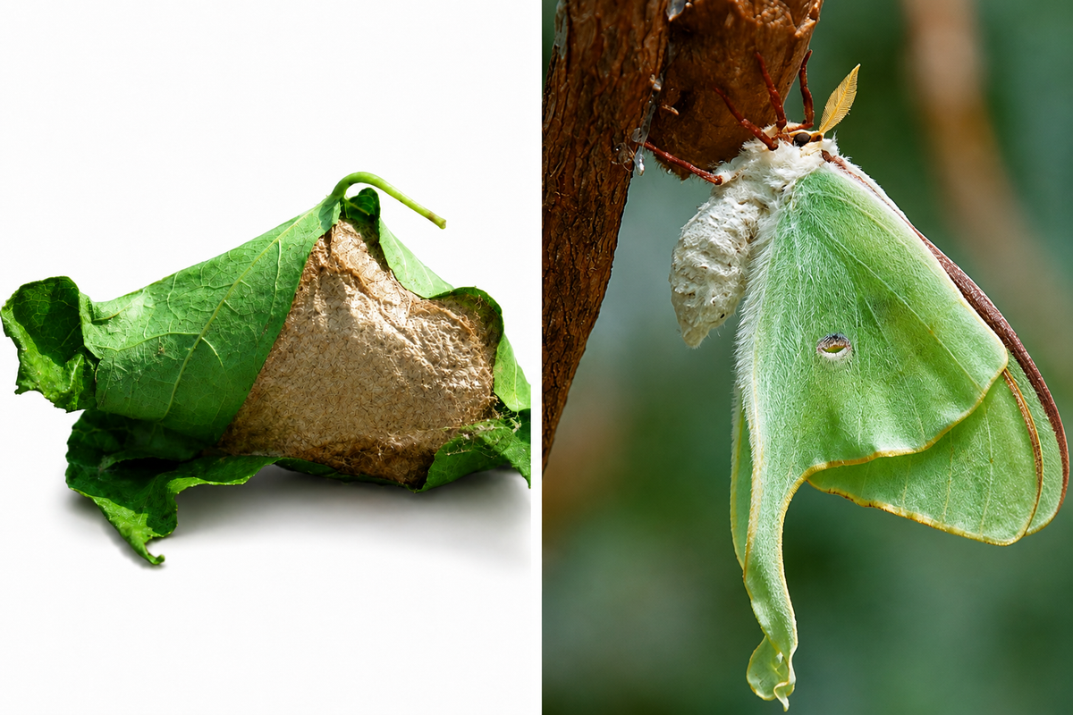 Luna Moth Cocoon- Actias Luna