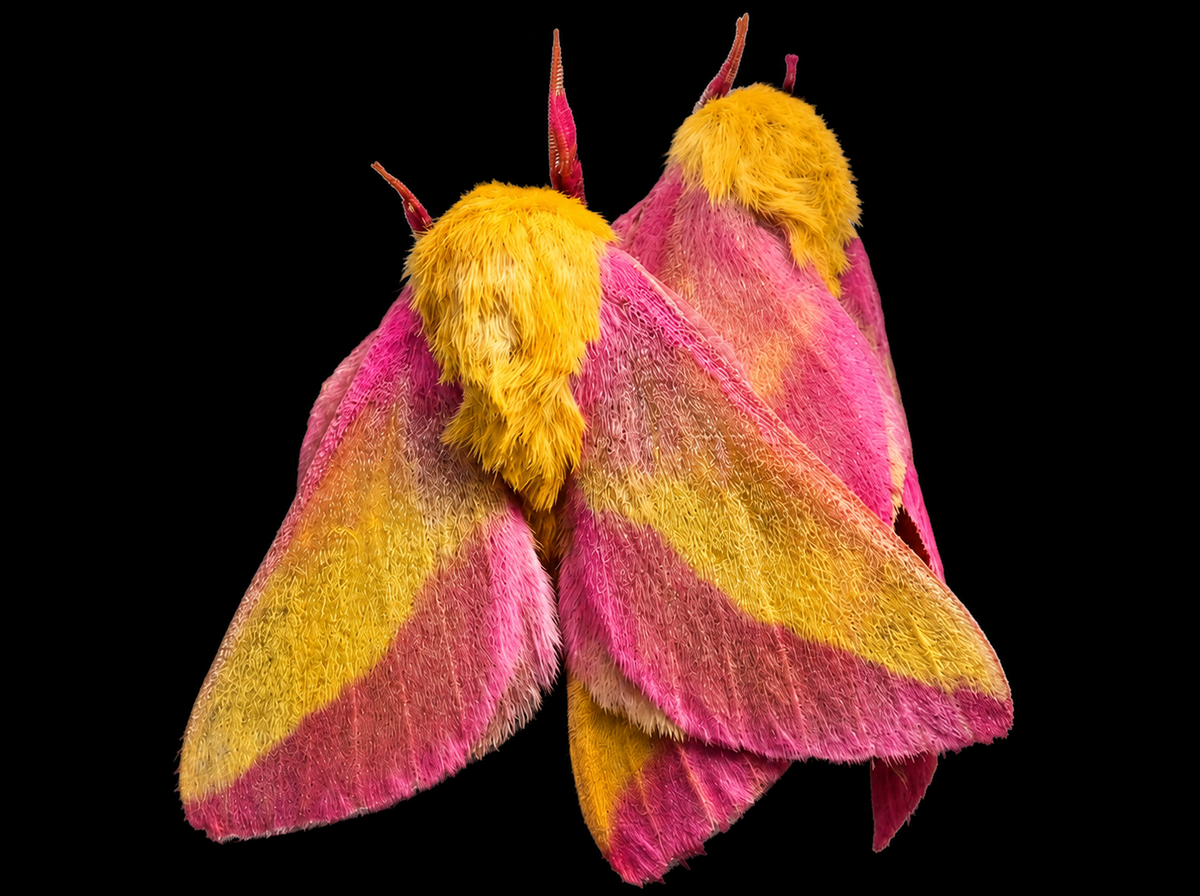 2027 Spring Pre Order 12+ Rosy Maple Moth Eggs - Dryocampa rubicunda
