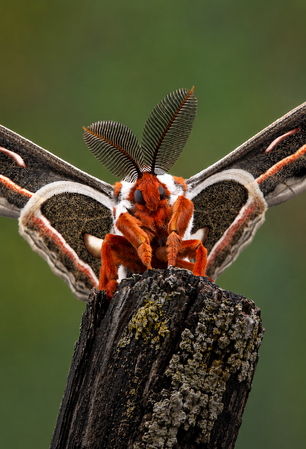 Cecropia Moth Cocoon
