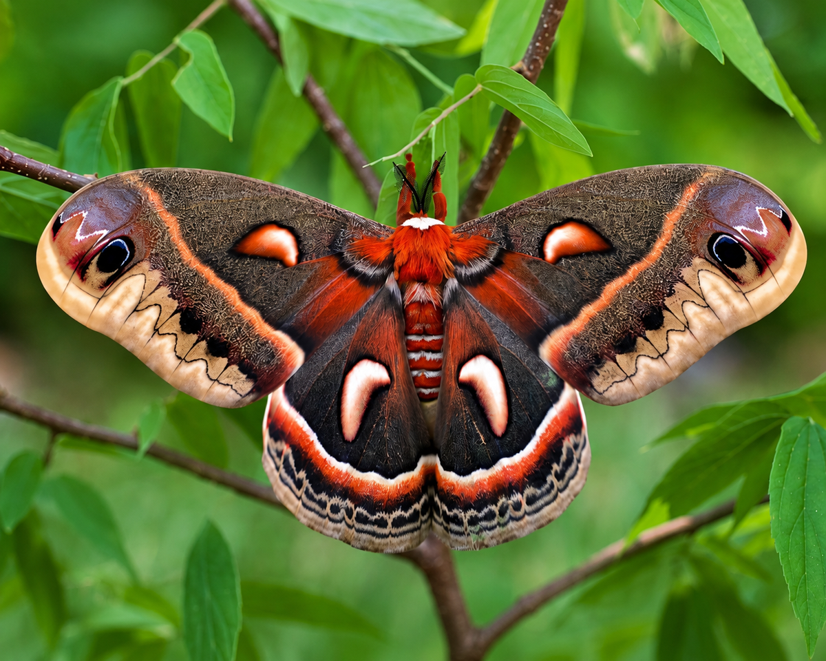 2027 Spring Pre Order 12+Cecropia Moth Eggs FREE SHIPPING
