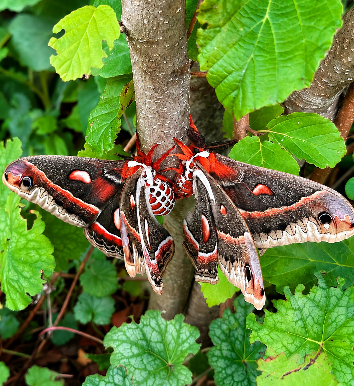 2027 Spring Pre Order 12+Cecropia Moth Eggs FREE SHIPPING